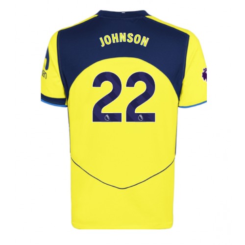 Tottenham Hotspur Brennan Johnson #22 Rezervni Dres 2025-26 Kratak Rukav